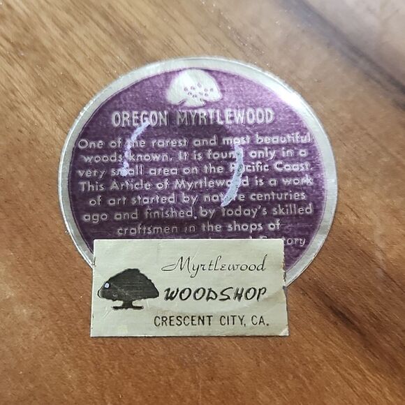 Vintage MCM Oregon Myrtlewood Candlesticks - Picture 5 of 7